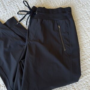 Marrakech Black Jogger Sweatpants with Elastic Waistband